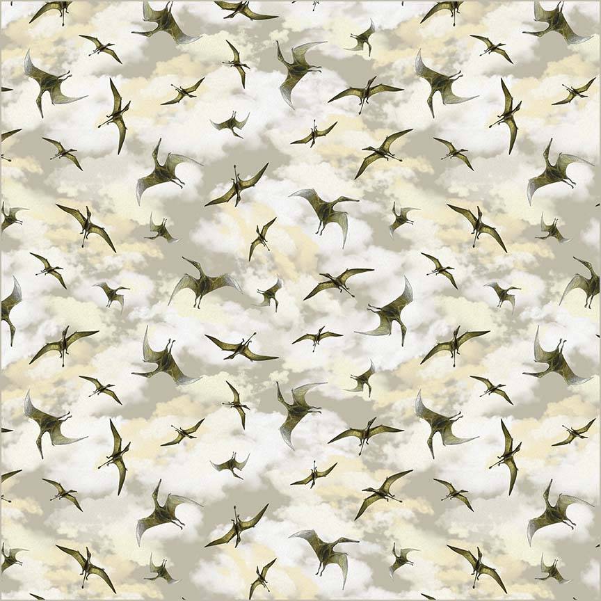 Prehistoric Paradise Tiny Pterosaurs - Fog