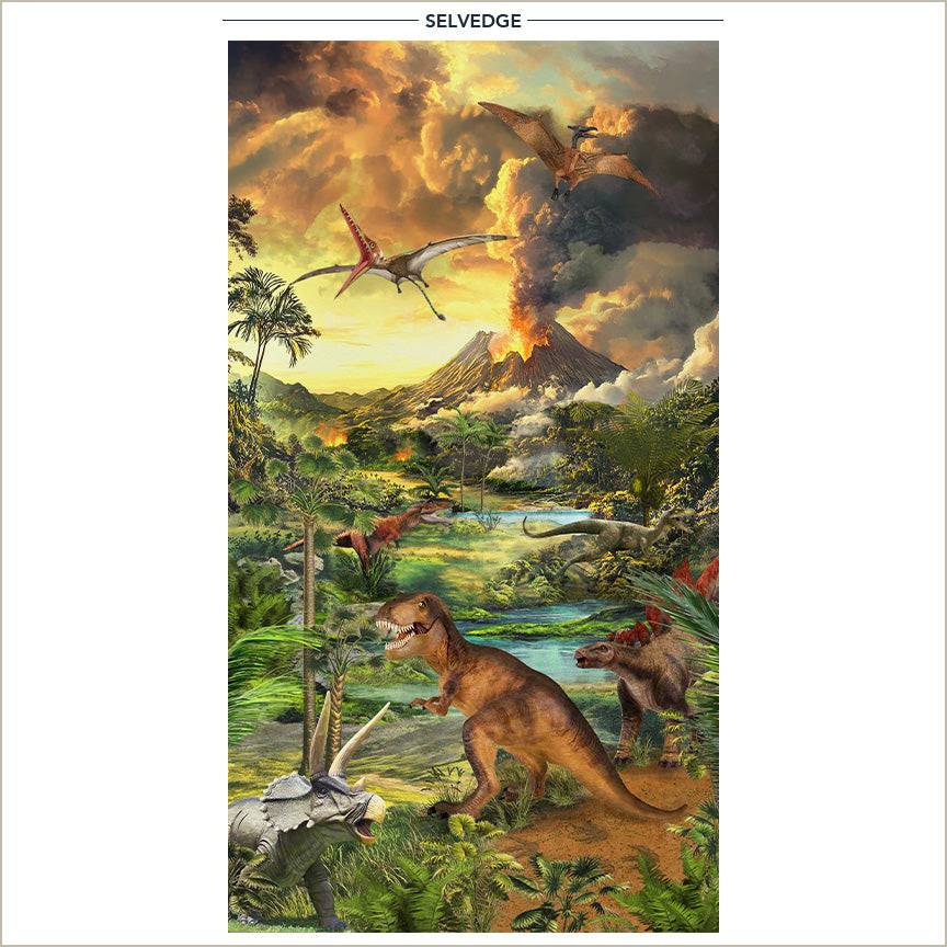 Prehistoric Paradise A Window Into The Past - 24" panel