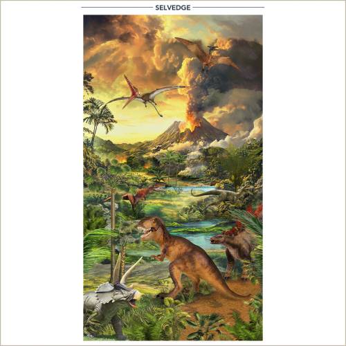 Prehistoric Paradise A Window Into The Past - 24" panel