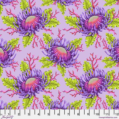 Floral Reef Friends & Anemones - Ultraviolet
