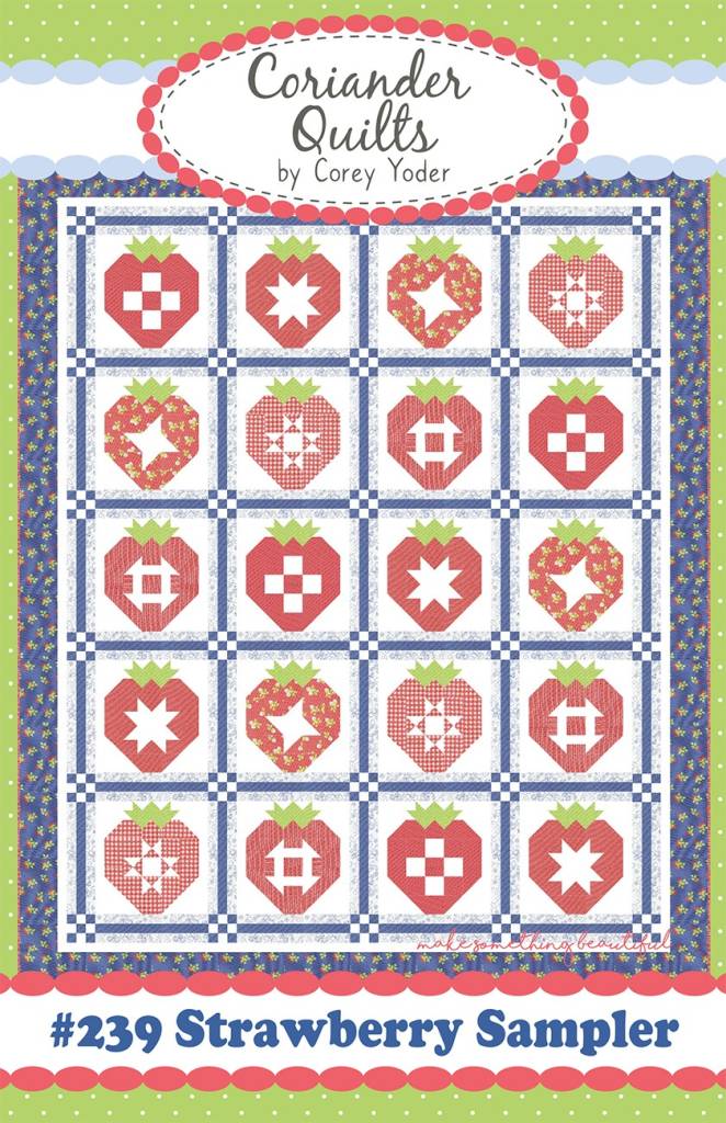 Strawberry Sampler Quilt Pattern