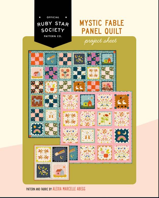 Mystic Fable Panel Quilt - FREE PATTERN DOWNLOAD