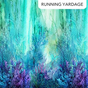 Coral Reef Ombre Turq Multi