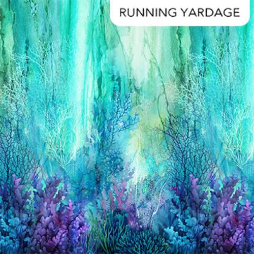 Coral Reef Ombre Turq Multi