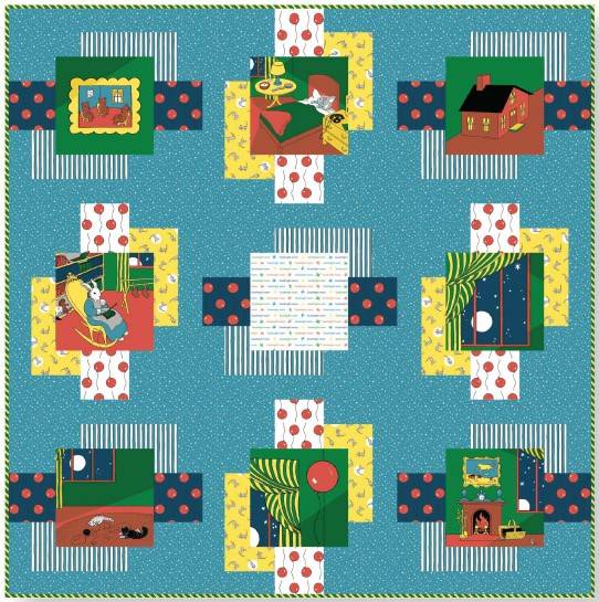 Goodnight Moon Scrapbooking Quilt Kit 