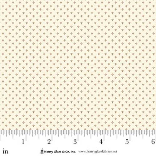 Seasonal Shirtings Tiny Bud Beige