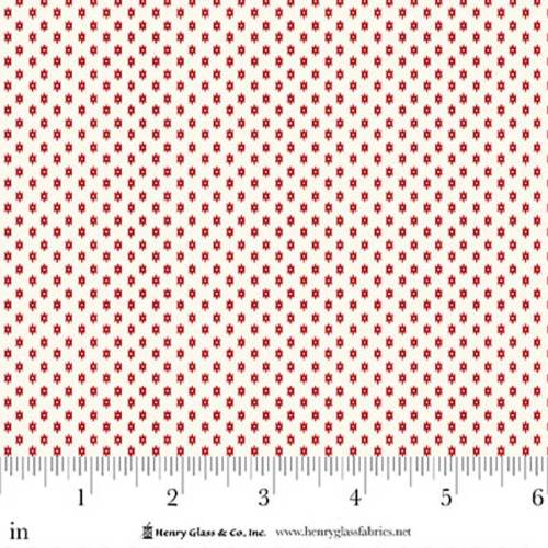 Seasonal Shirtings Geometric Red