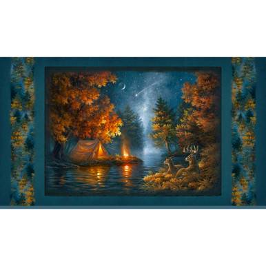 Fireside Serenity Wishing Upon A Star Panel