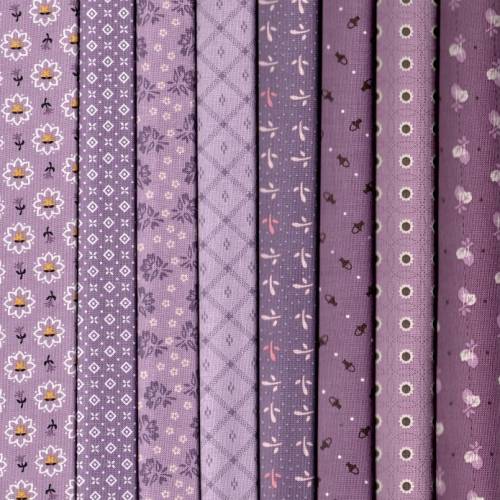 Lori Holt Fat-Quarters Fabric Pack - 8 Fat Quarters