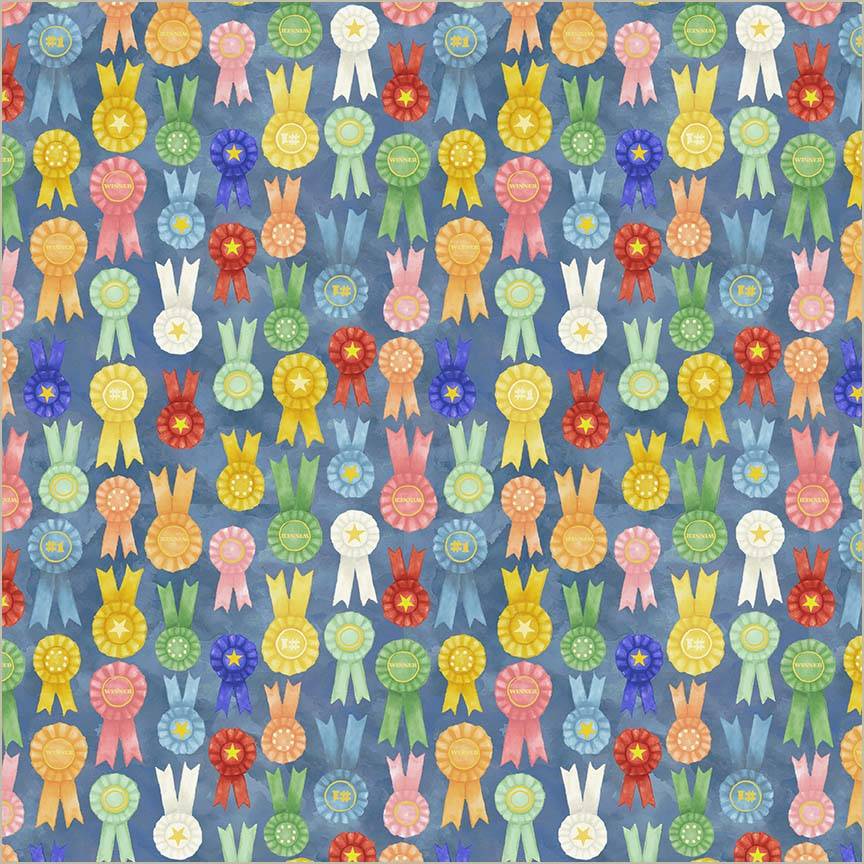 The State Fair Prize Ribbons - Denim