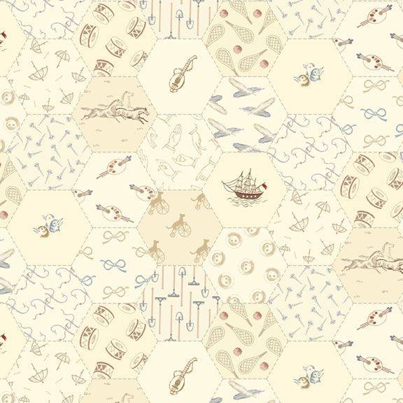 Kindred Konversations Patchwork Cream