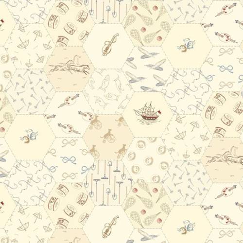 Kindred Konversations Patchwork Cream