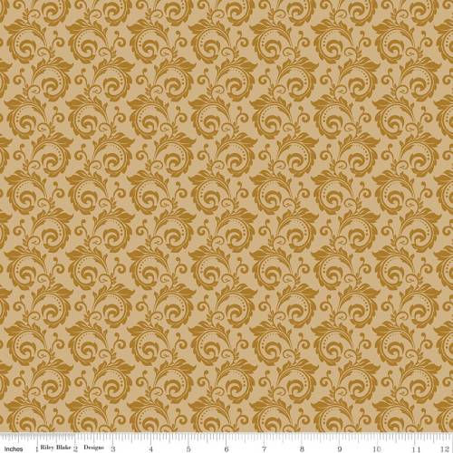 Christmas Greetings Scroll Gold