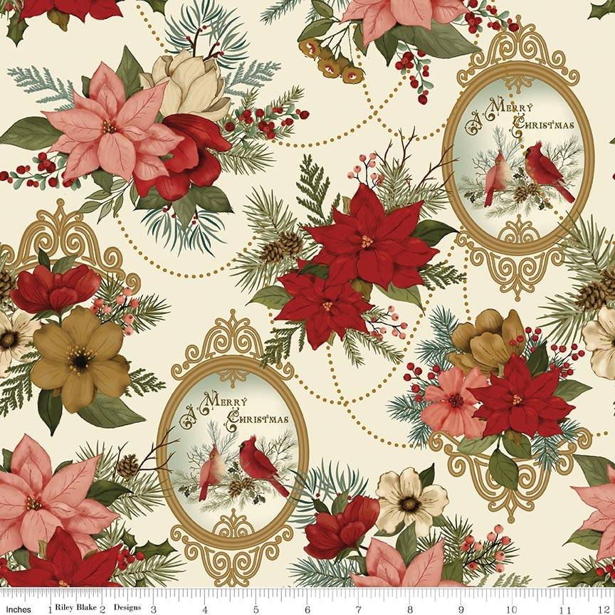 Christmas Greetings Main Cream