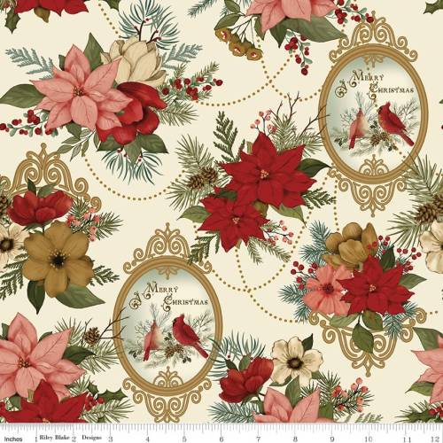 Christmas Greetings Main Cream