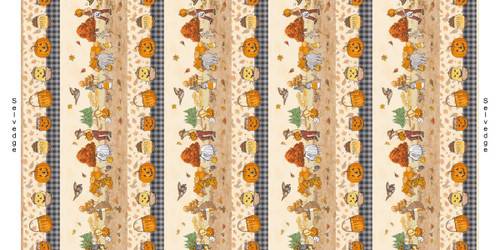 Haunted Acre Wood Stripe - Yellow