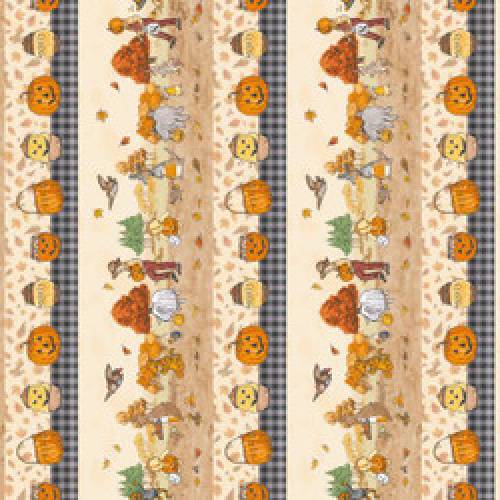 Haunted Acre Wood Stripe - Yellow
