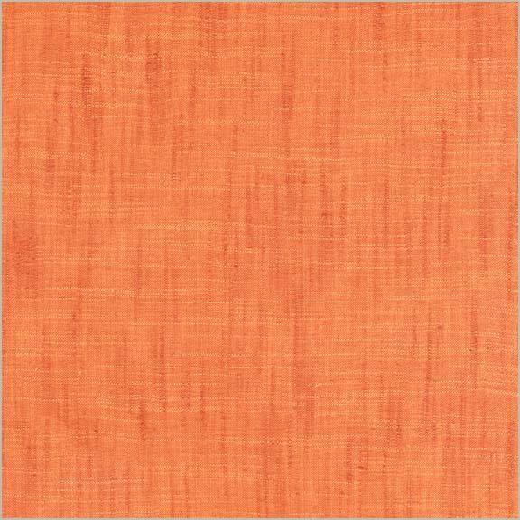 Handloom Yarn-Dyed, Woven Persimmon