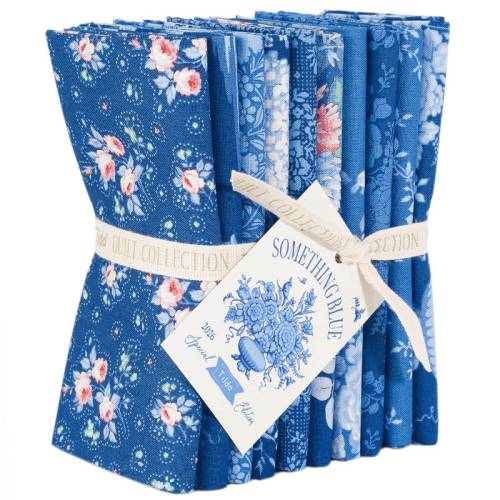 Tilda Something Blue - Fat Quarter Bundle - Dark