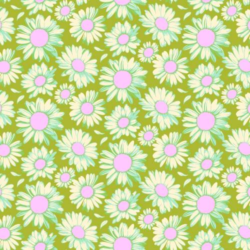 Daisy Crush Sunshine Daisies - Olive