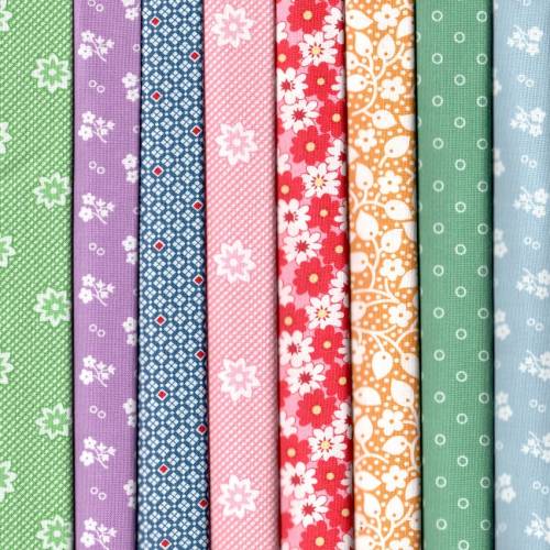 30s Playtime Fabric Pack - 8 Fat Quarters