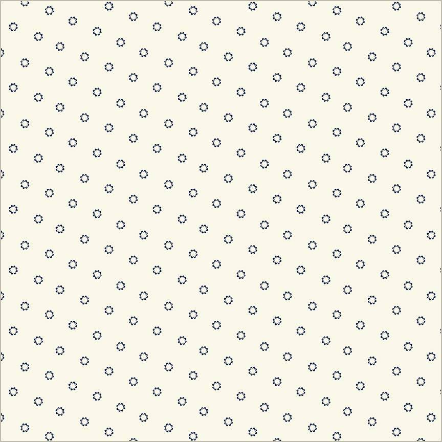 Swatch Book Daisies - Cream