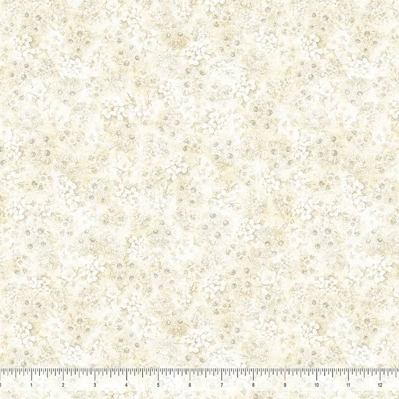 2026 Mid-Atlantic Shop Hop - PREORDER Tonal Flowers - Tan