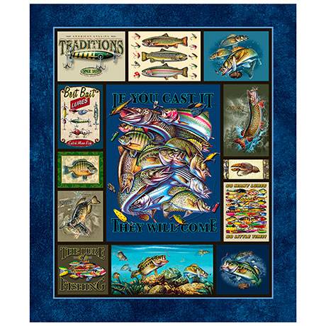 The Lure of Fishing Panel
