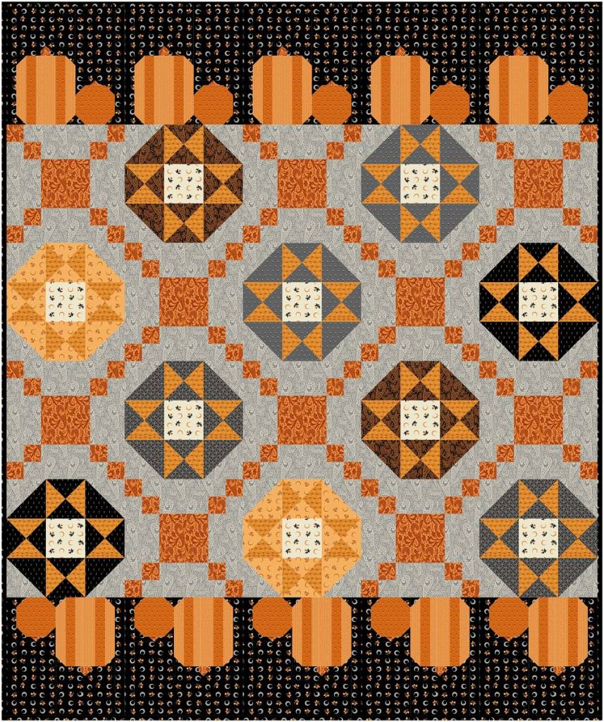 Squash Blossom Quilt Pattern