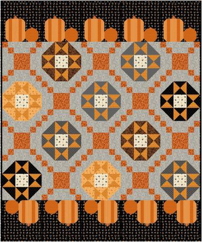Squash Blossom Quilt Pattern