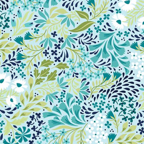 Garden Dalliance Promenade Aqua