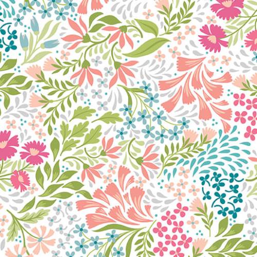 Garden Dalliance Promenade Coral