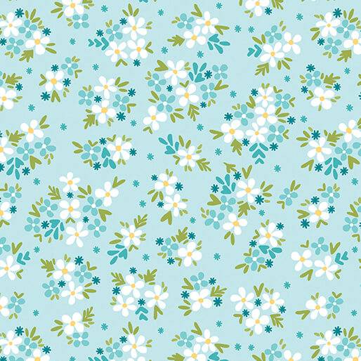 Garden Dalliance Posy Aqua