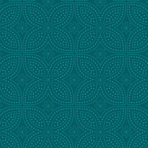 Garden Dalliance Pressed Petals Teal