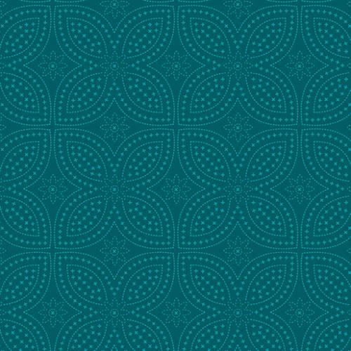 Garden Dalliance Pressed Petals Teal
