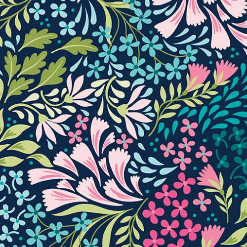 Garden Dalliance First Impressions Indigo