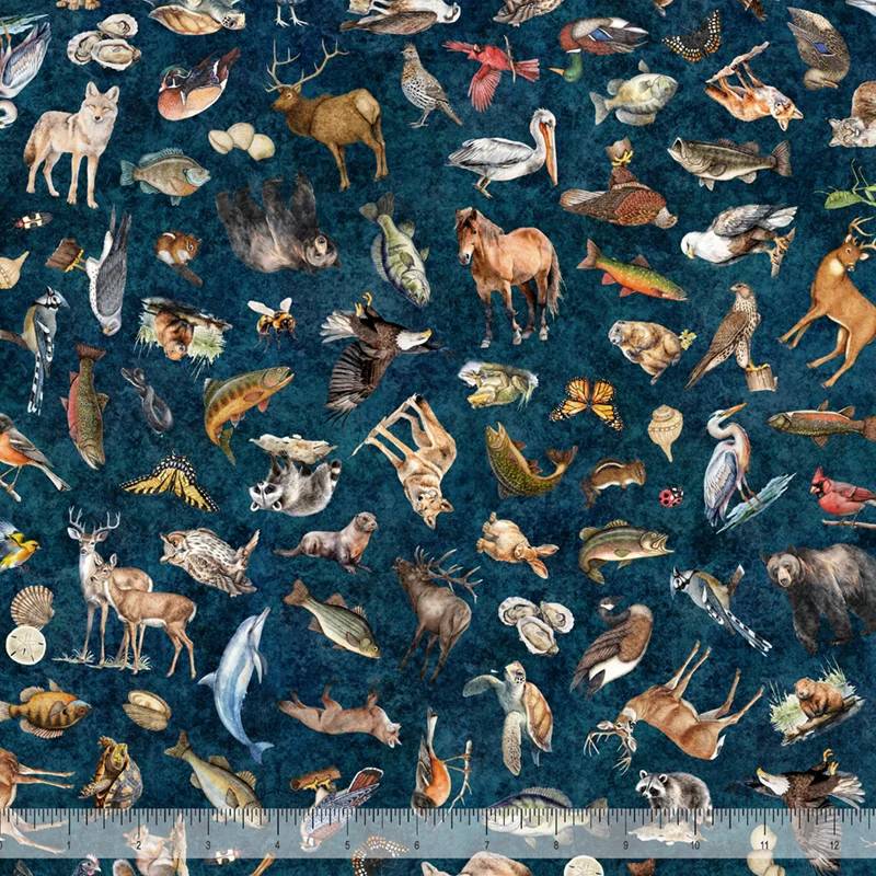2026 Mid-Atlantic Shop Hop - PREORDER Mid-Atlantic Wildlife - Navy