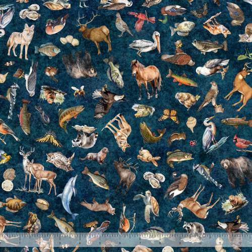 2026 Mid-Atlantic Shop Hop - PREORDER Mid-Atlantic Wildlife - Navy