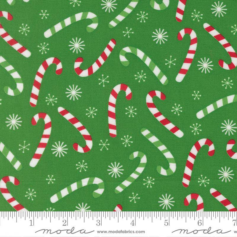 Snow Time Candy Cane - Evergreen