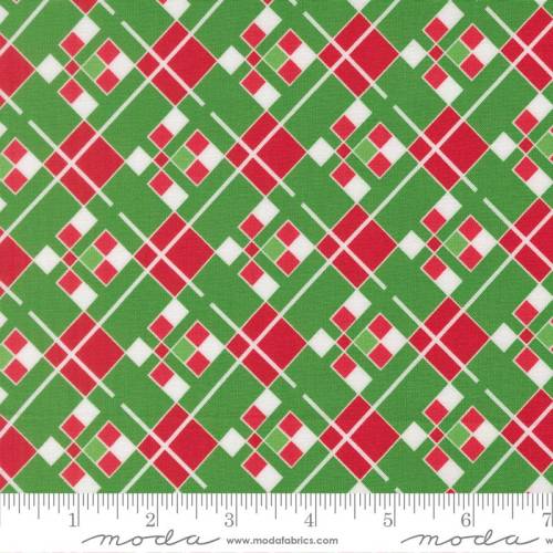Snow Time Vintage Plaid - Evergreen