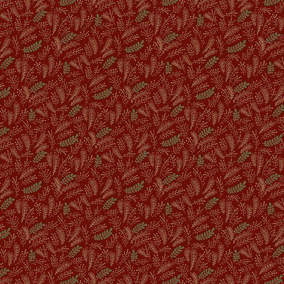 Pineberry Lane Holiday Greenery Red