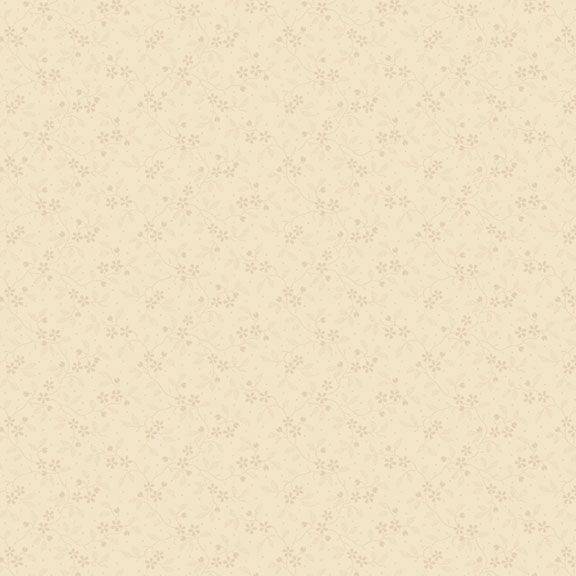 Anna B's Indigos Floral Toss - Cream