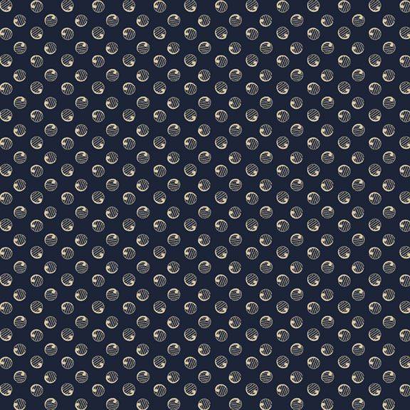 Anna B's Indigos Dot - Navy