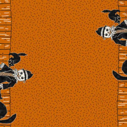 Mr. Moon Double Border Cat/Scarecrow - Orange