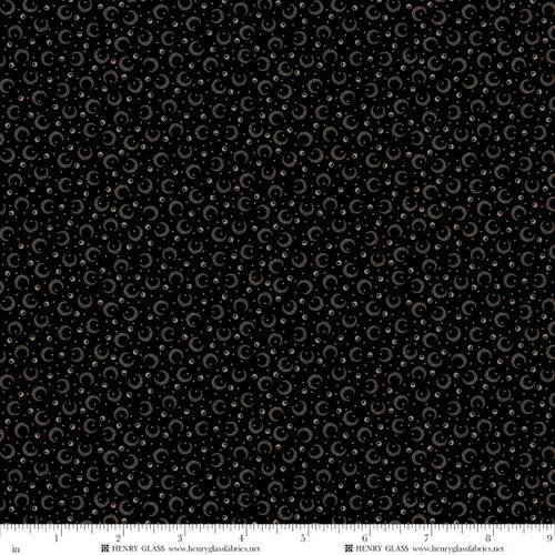 Mr. Moon Mini Crescent Moons - Black