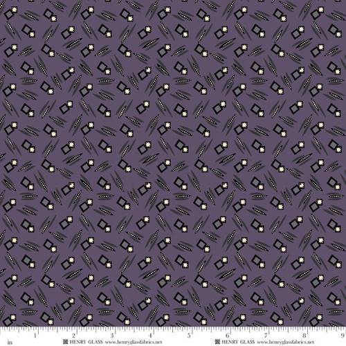 Mr. Moon Squares & Stars Geo - Purple