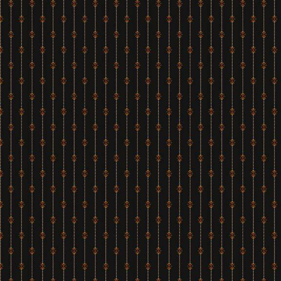 Black Sheep Cottons Bowtie Stripe - Black