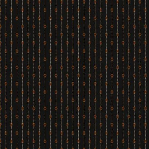 Black Sheep Cottons Bowtie Stripe - Black