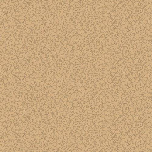 Black Sheep Cottons Wispy Leaf - Beige