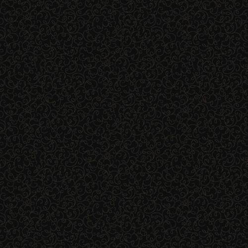 Black Sheep Cottons Wispy Leaf - Black